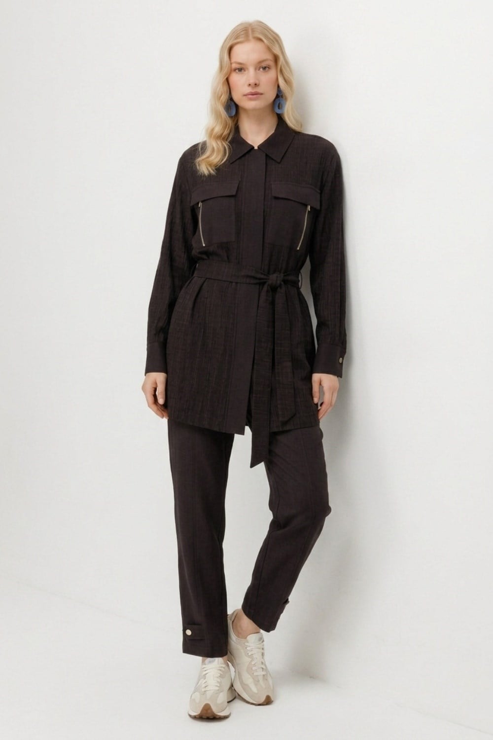 Armine Trend 26YA626 Takım Kahve Tunik ARMİNE TREND 