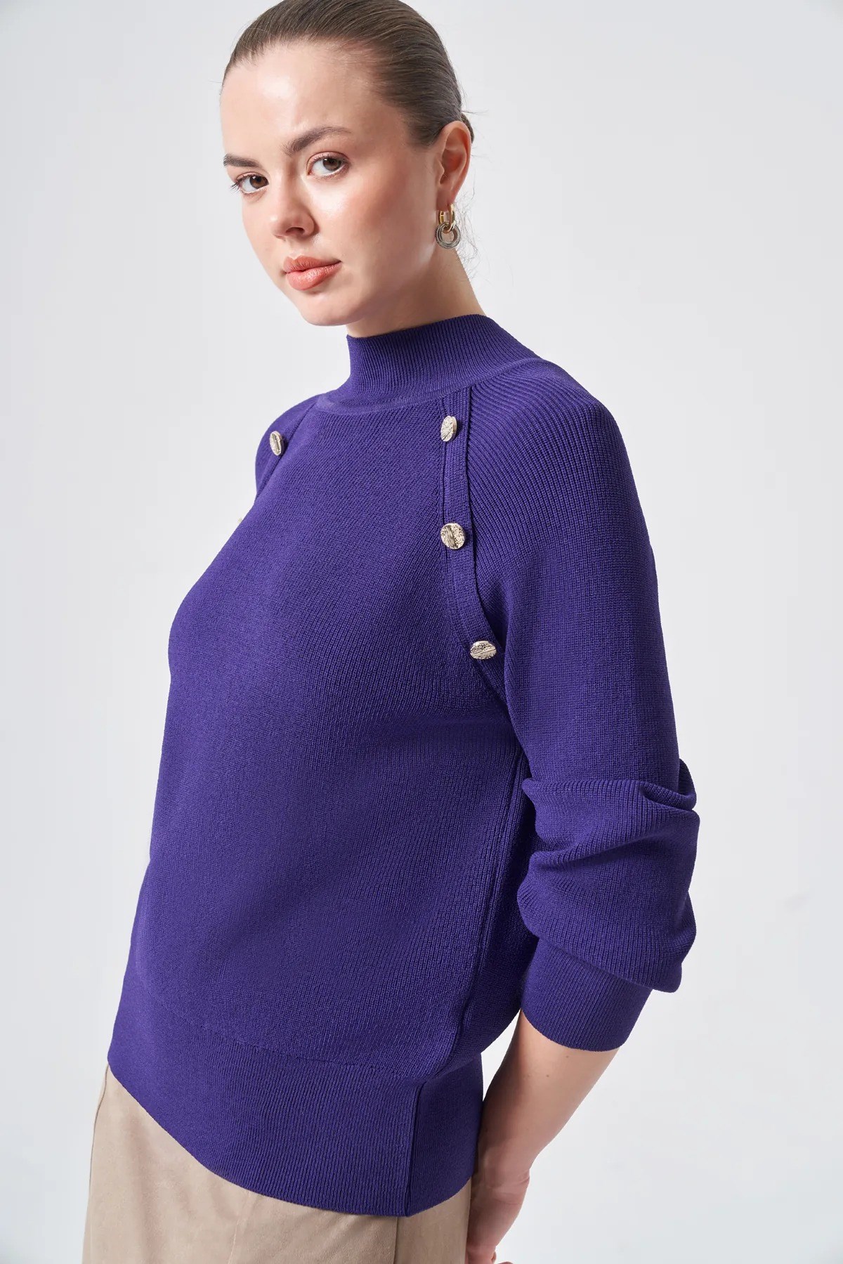 Nuss 201 TUNİK Mor Tunik NUSS 