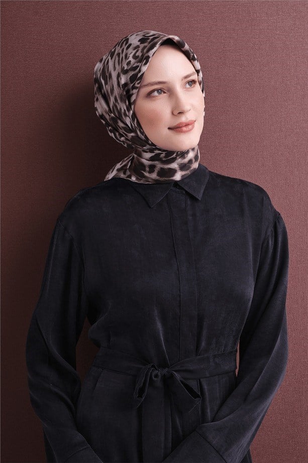 Armine Dj Saf Twill İpek Eşarp 9641D (T) - Taş Eşarp ARMİNE 