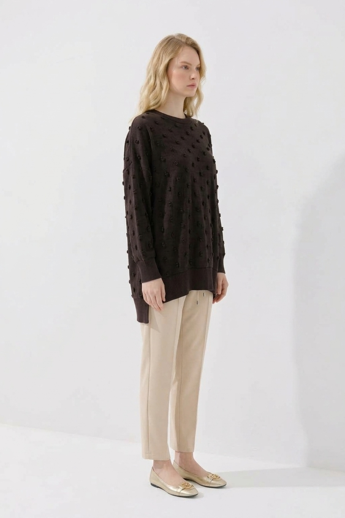 Nuss 3043 TUNİK Kahve Tunik NUSS 