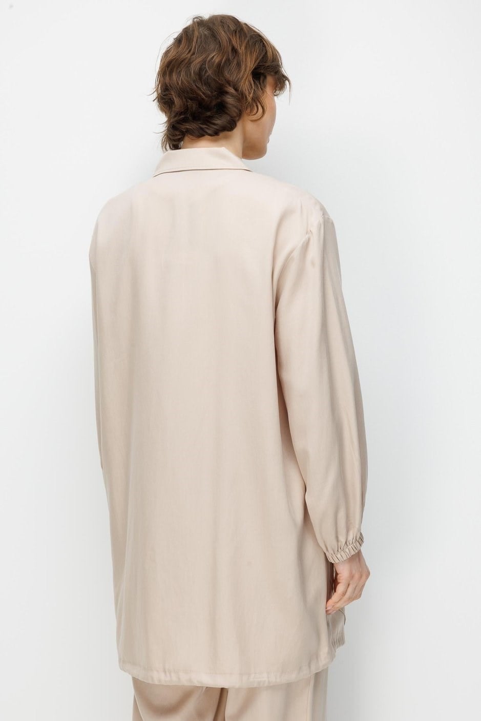Micca 261821M Hasır İşleme Detaylı Pantalonlu Takım - Taş Takım MİCCA 
