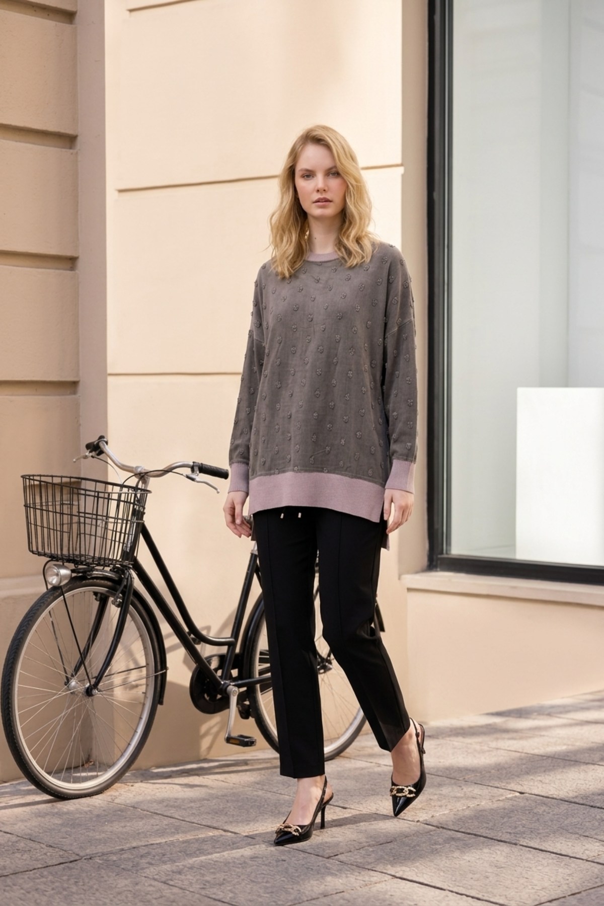 Nuss 3043 TUNİK Vizon Tunik NUSS 