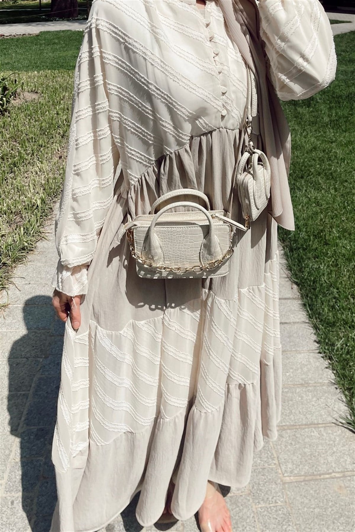 FUSHYA Fushya 2016 Lisa Elbise - Bej