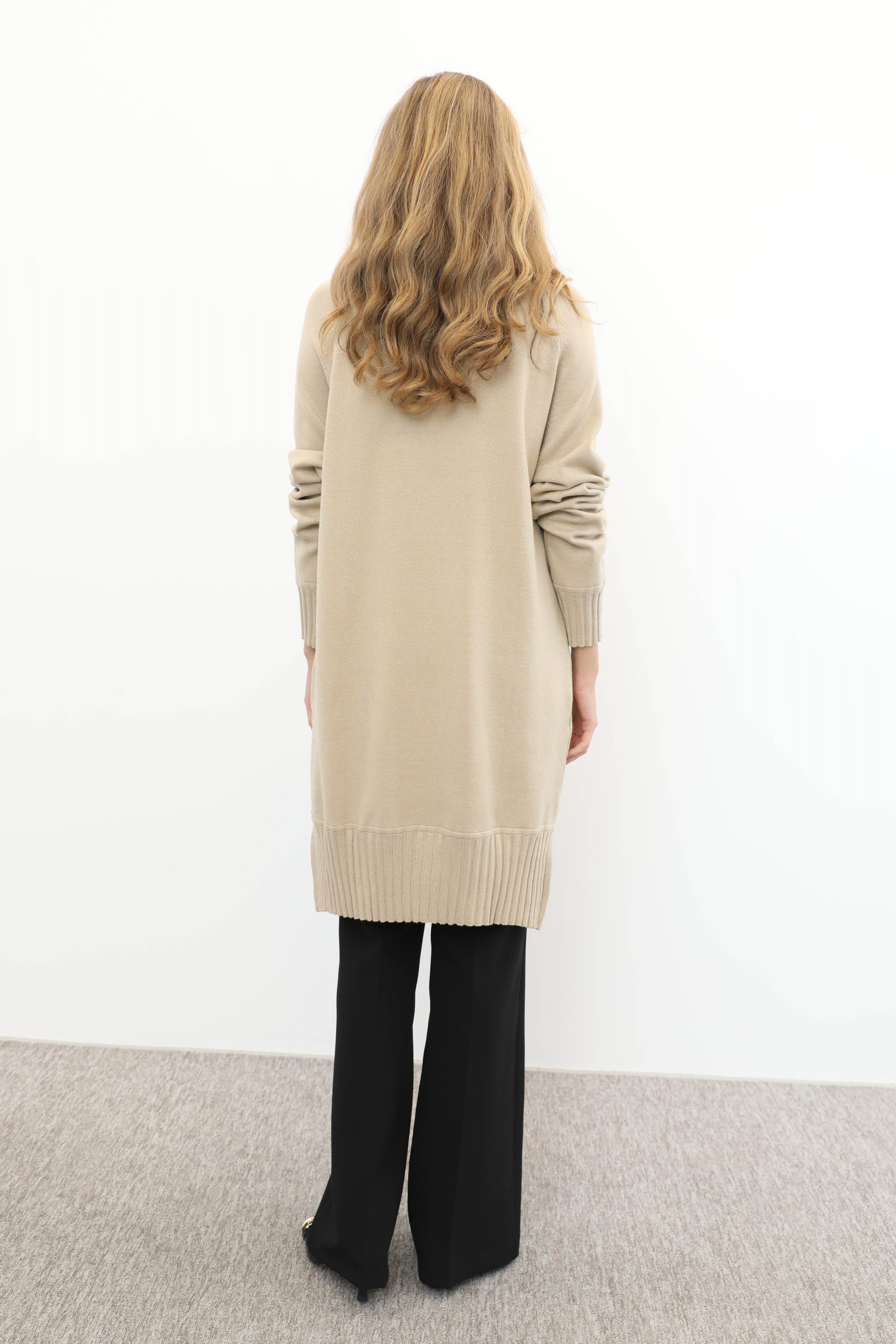 GHİSA Ghisa 4391 Omuz Taş İşlemeli Tunik - Camel Ghisa 4391 Omuz Taş İşlemeli Tunik - Camel - Bilen Giyim Tunik 
