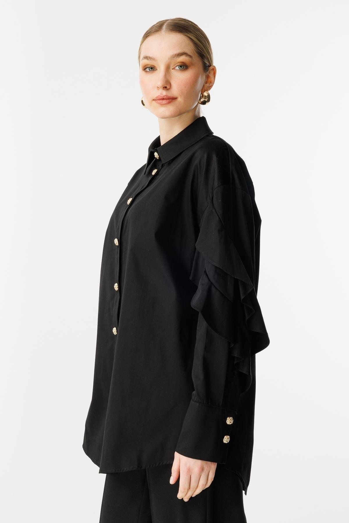 GHİSA Ghisa 4986 Tunik - Siyah Ghisa 4986 Tunik - Bilen Giyim Tunik 
