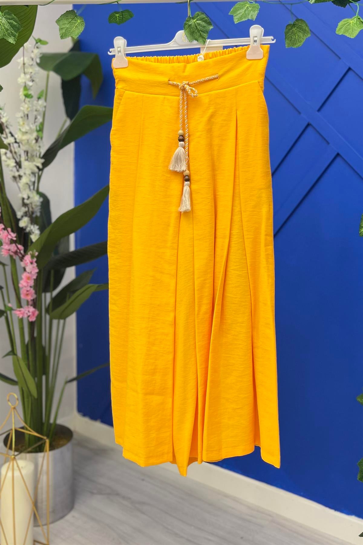 İKOLL Bel Detaylı Pantolon Etek 27062 - Mango  Pantolon