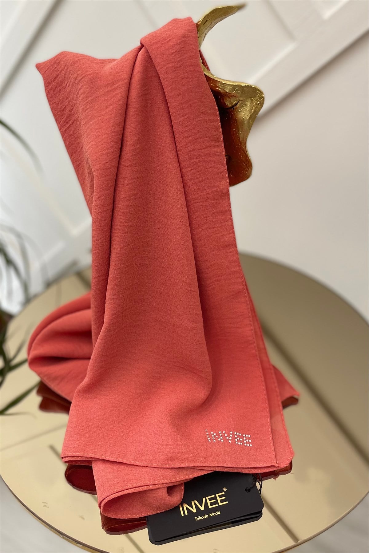 İNVEE İnvee 1246 Caz Şal - Ateş