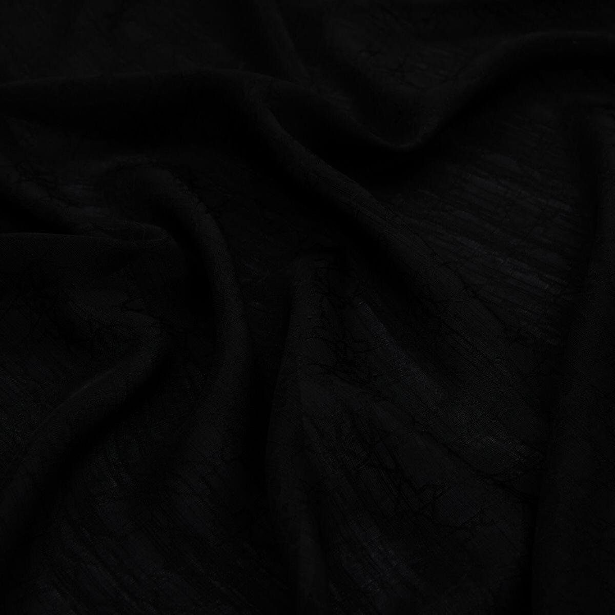 İPEKEVİ İpekevi 04358 Dört Mevsim Monogram Eşarp - Siyah - Gri  Eşarp 