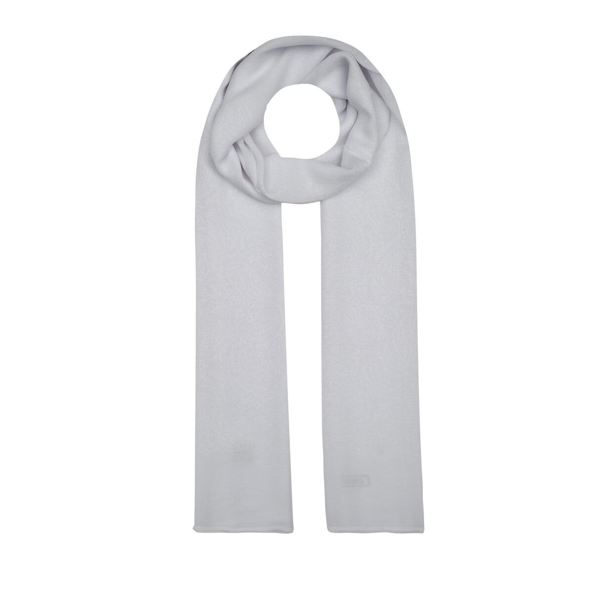 İPEKEVİ İpekevi 04391 Dört Mevsim Siyah Desenli Monogram Şal - Beyaz İpekevi 04391 Dört Mevsim Siyah Desenli Monogram Şal - Bilen Giyim Şal 
