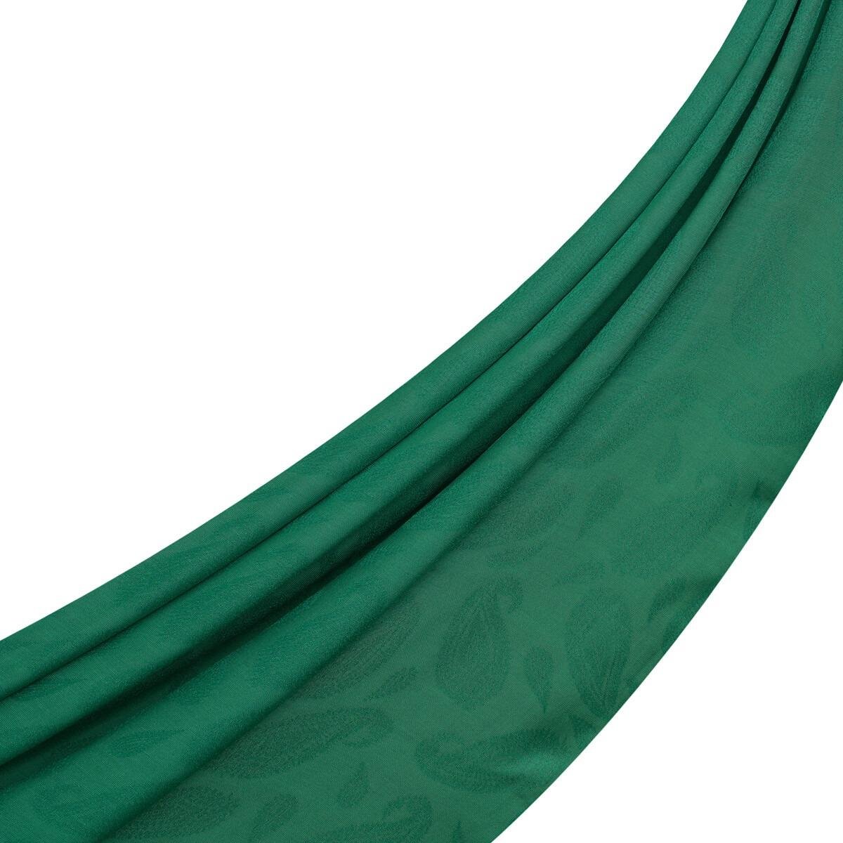 İPEKEVİ İpekevi 04392 Dört Mevsim Paisley Monogram Şal - Zümrüt Yeşili İpekevi 04392 Dört Mevsim Paisley Monogram Şal - Bilen Giyim Şal 