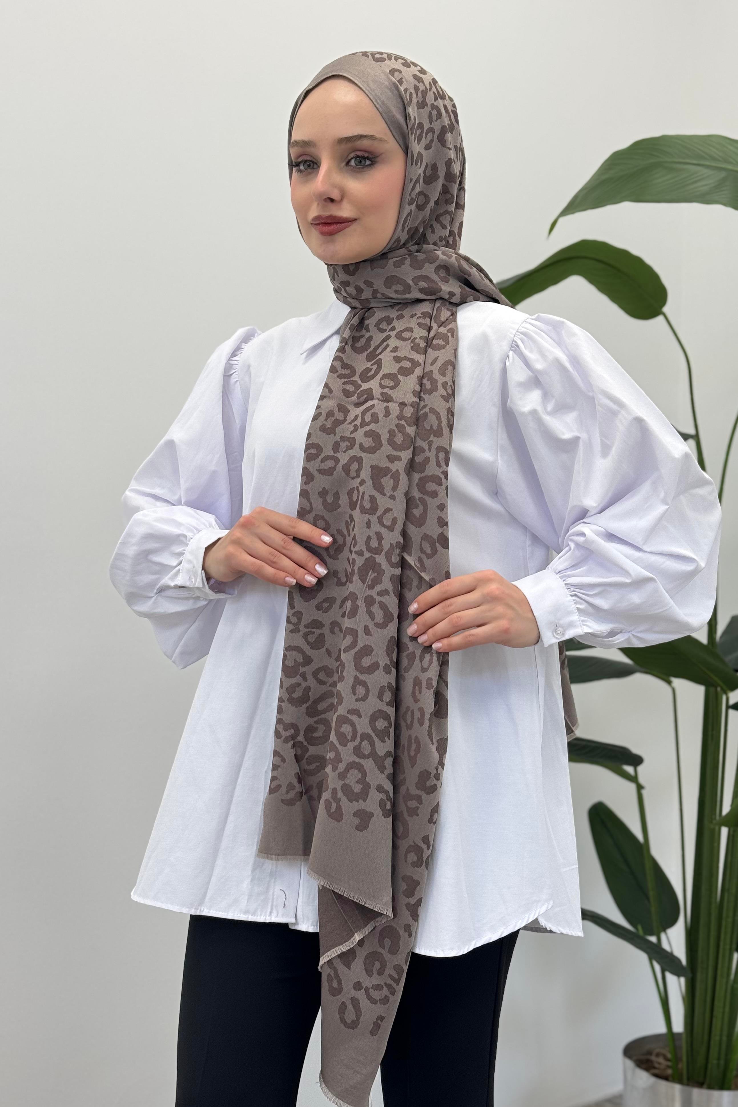 LEVİDOR Levidor 11181 Cashmere Şal - Vizon  Şal 