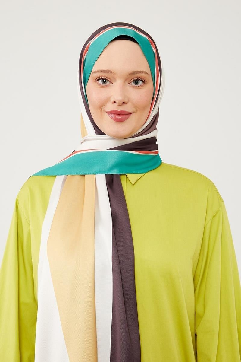 LEVİDOR Levidor 17870 Renk Geçişli Angel Şal - Çimen Levidor 17870 Renk Geçişli Angel Şal - Çimen - Bilen Giyim  Şal 