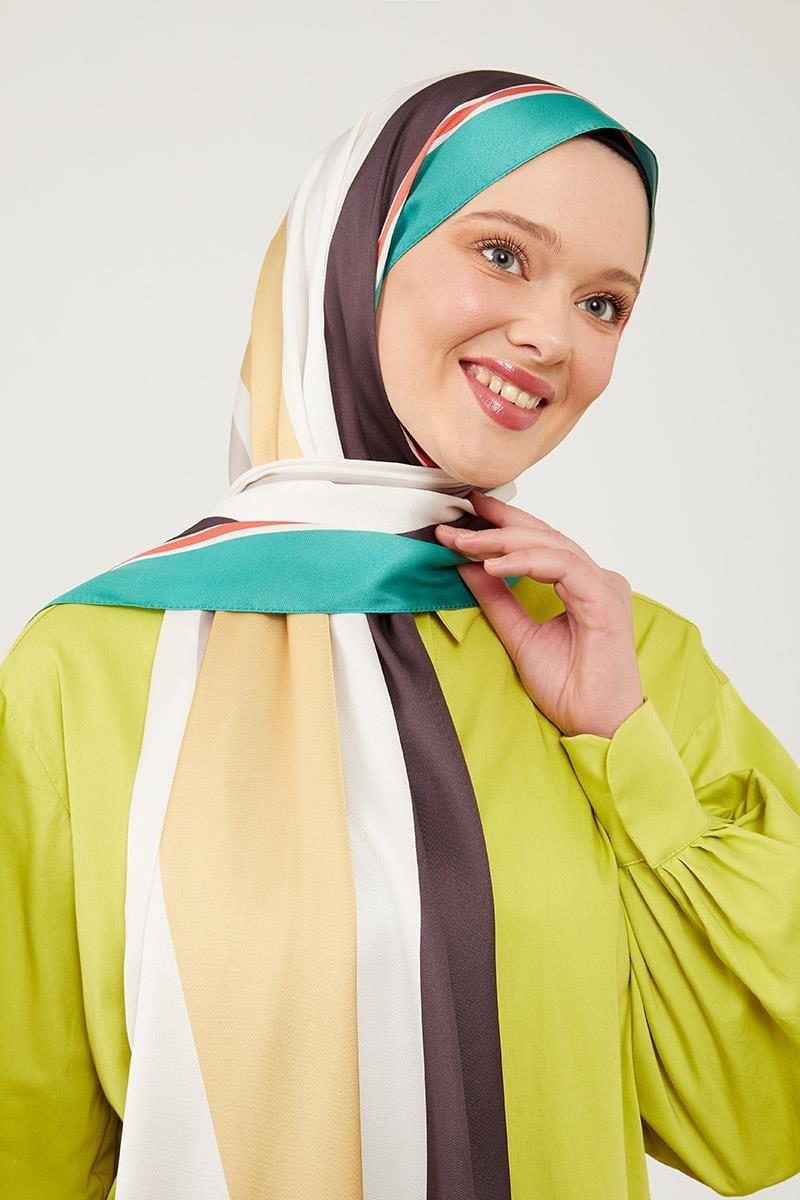 LEVİDOR Levidor 17870 Renk Geçişli Angel Şal - Çimen Levidor 17870 Renk Geçişli Angel Şal - Çimen - Bilen Giyim  Şal 