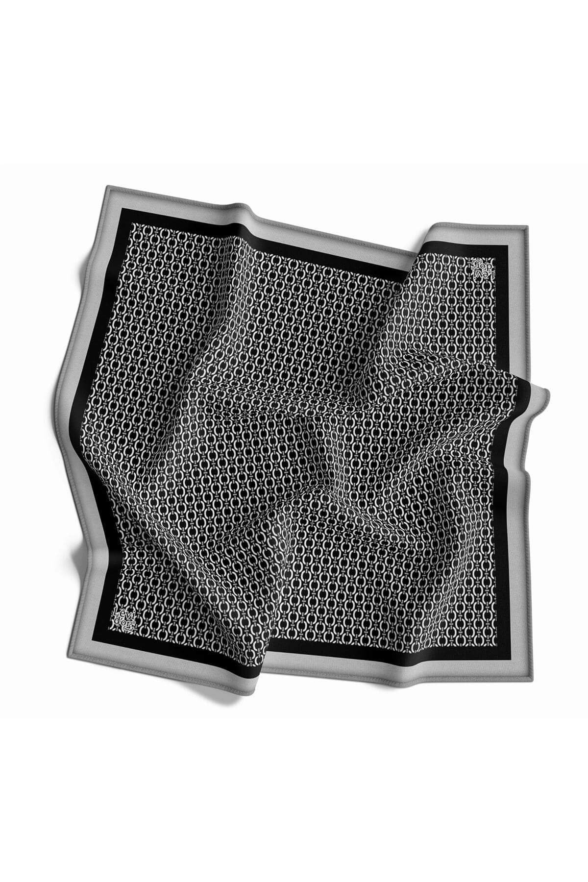 LEVİDOR Levidor 14174 Twill Eşarp - Gri  Eşarp