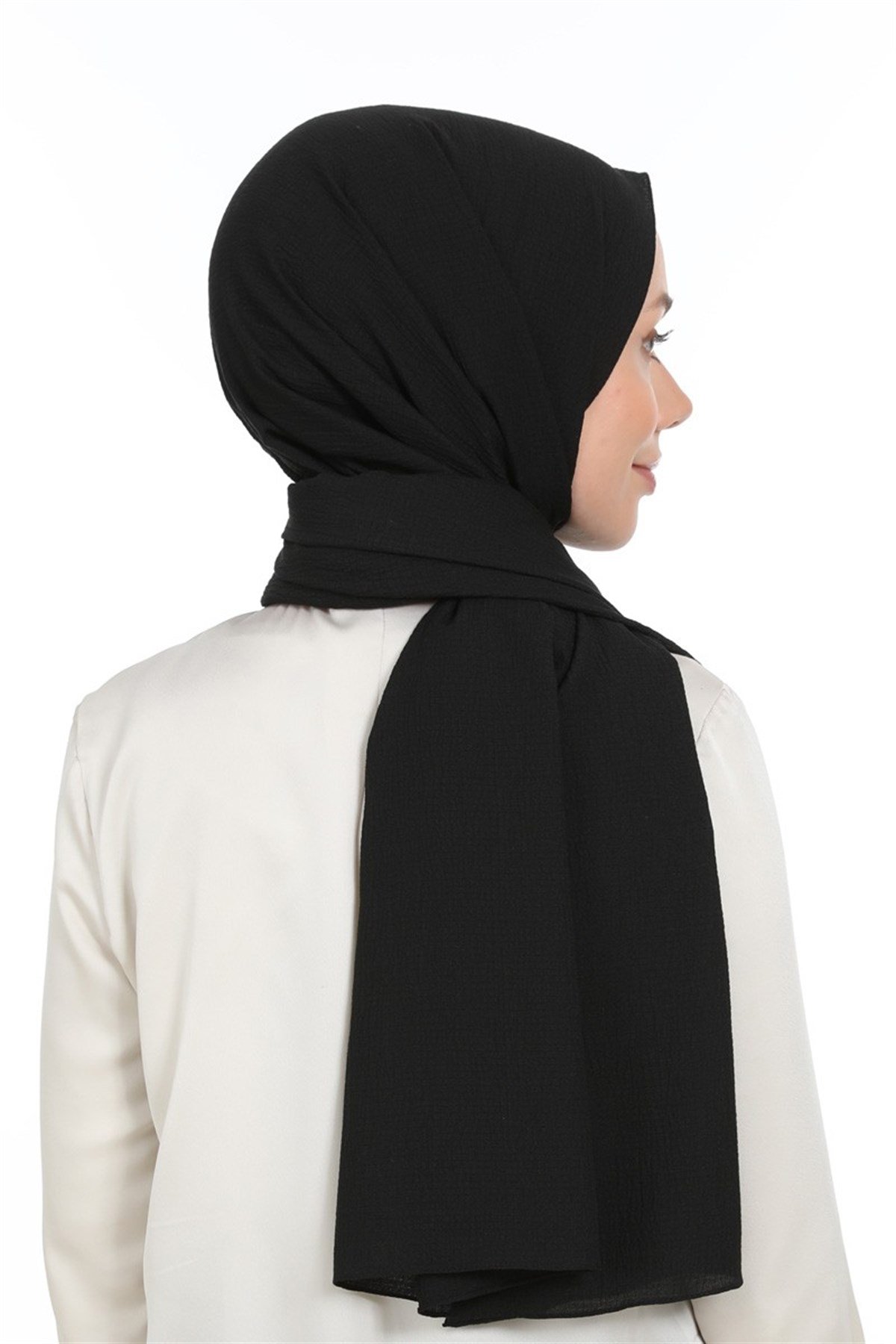 LEVİDOR Levidor Naturel Cazz Şal - Siyah
