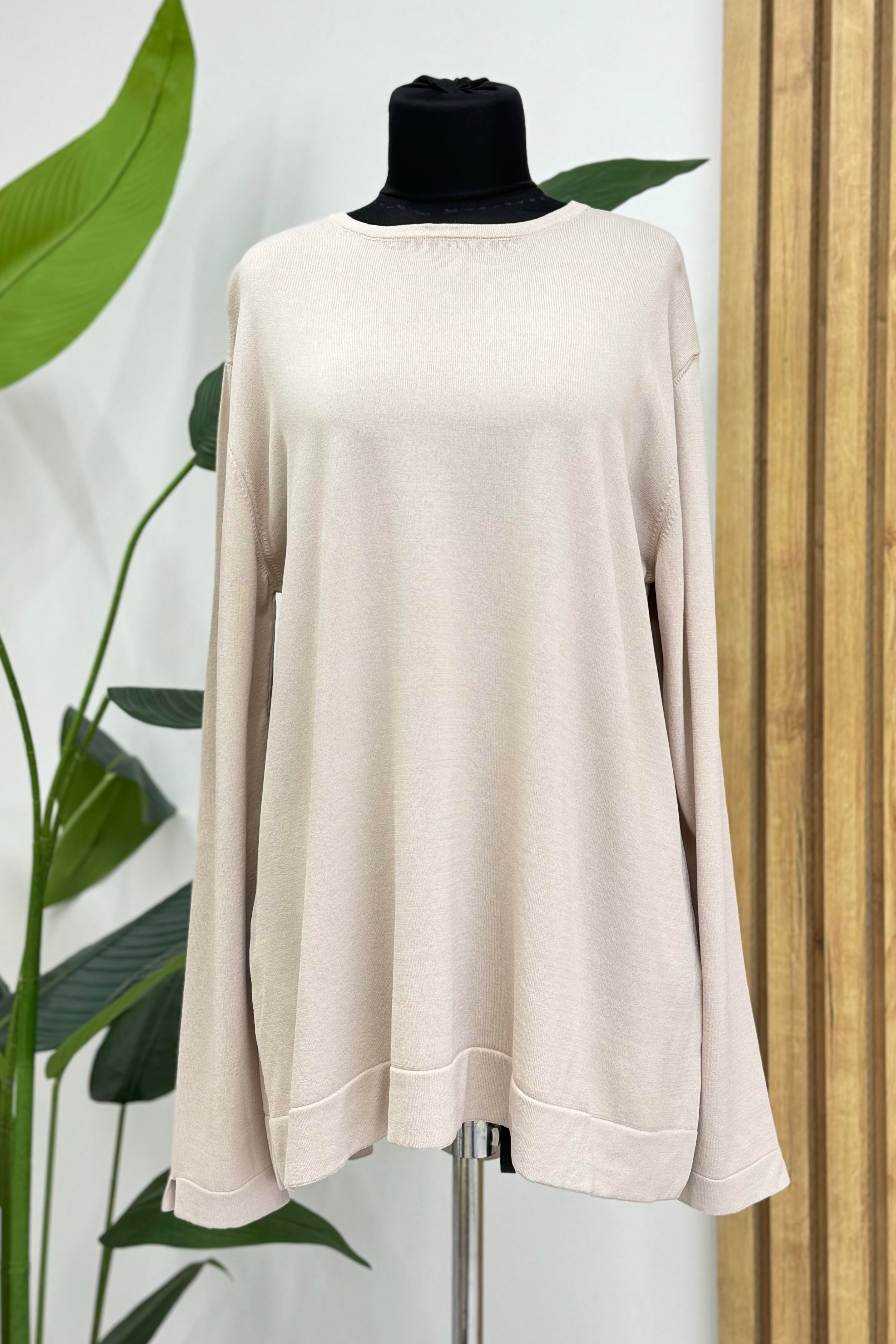 PUANE Merserize Basic Bluz 10481 - Bej  Bluz & Gömlek