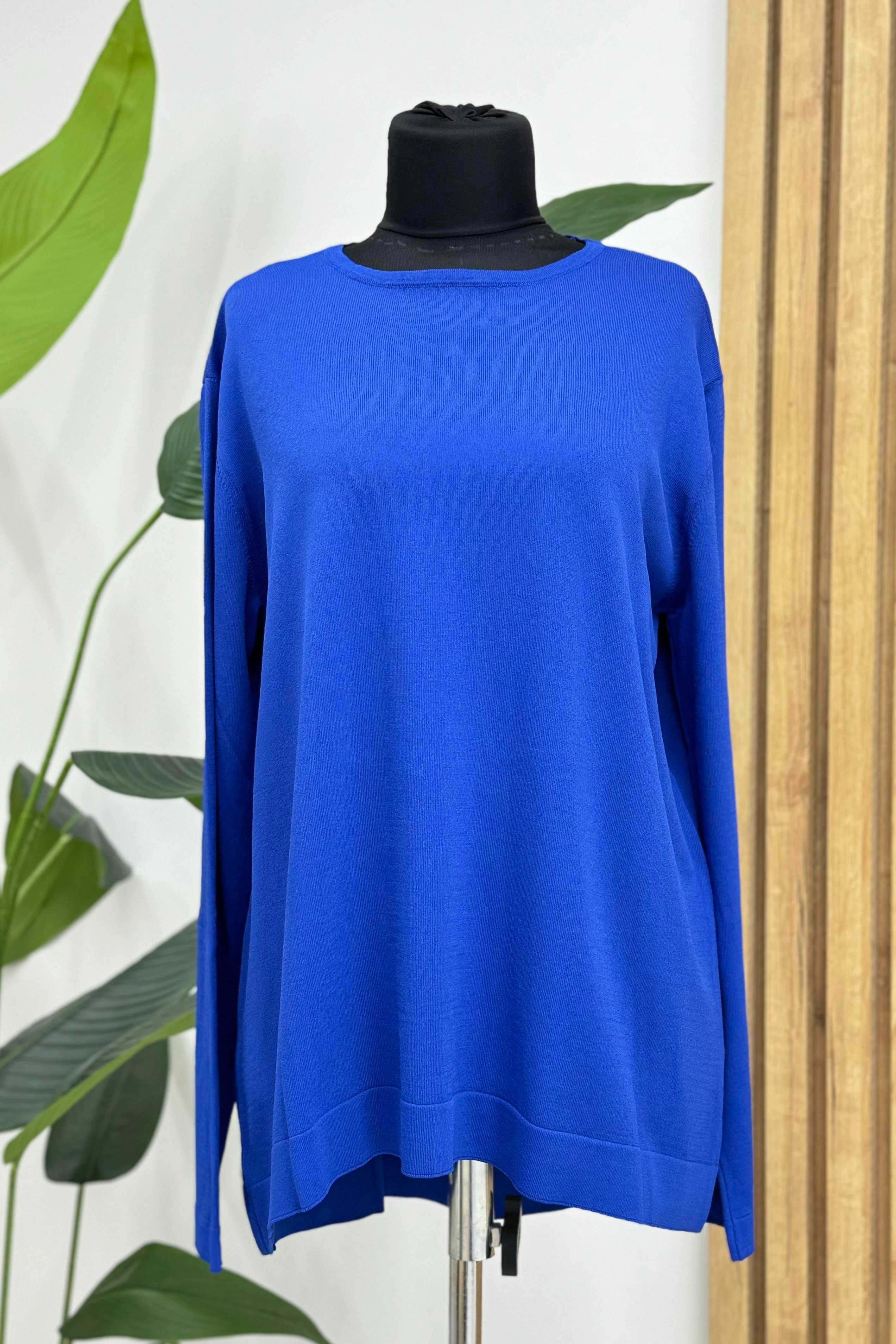 PUANE Merserize Basic Bluz 10481 - Saks  Bluz & Gömlek