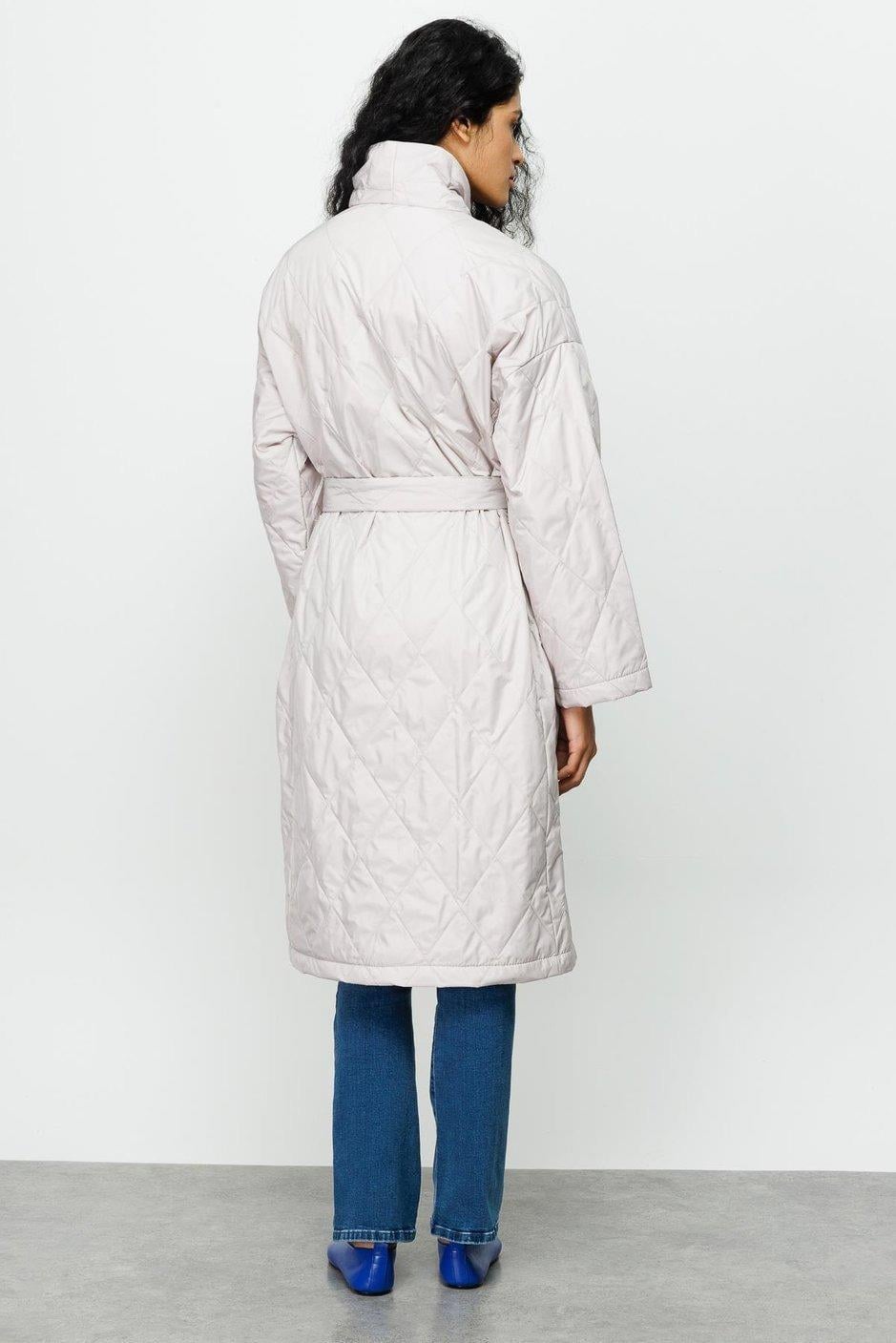 MİCCA Micca 231575M Twill Kapitone - Gümüş  Kaban & Mont 