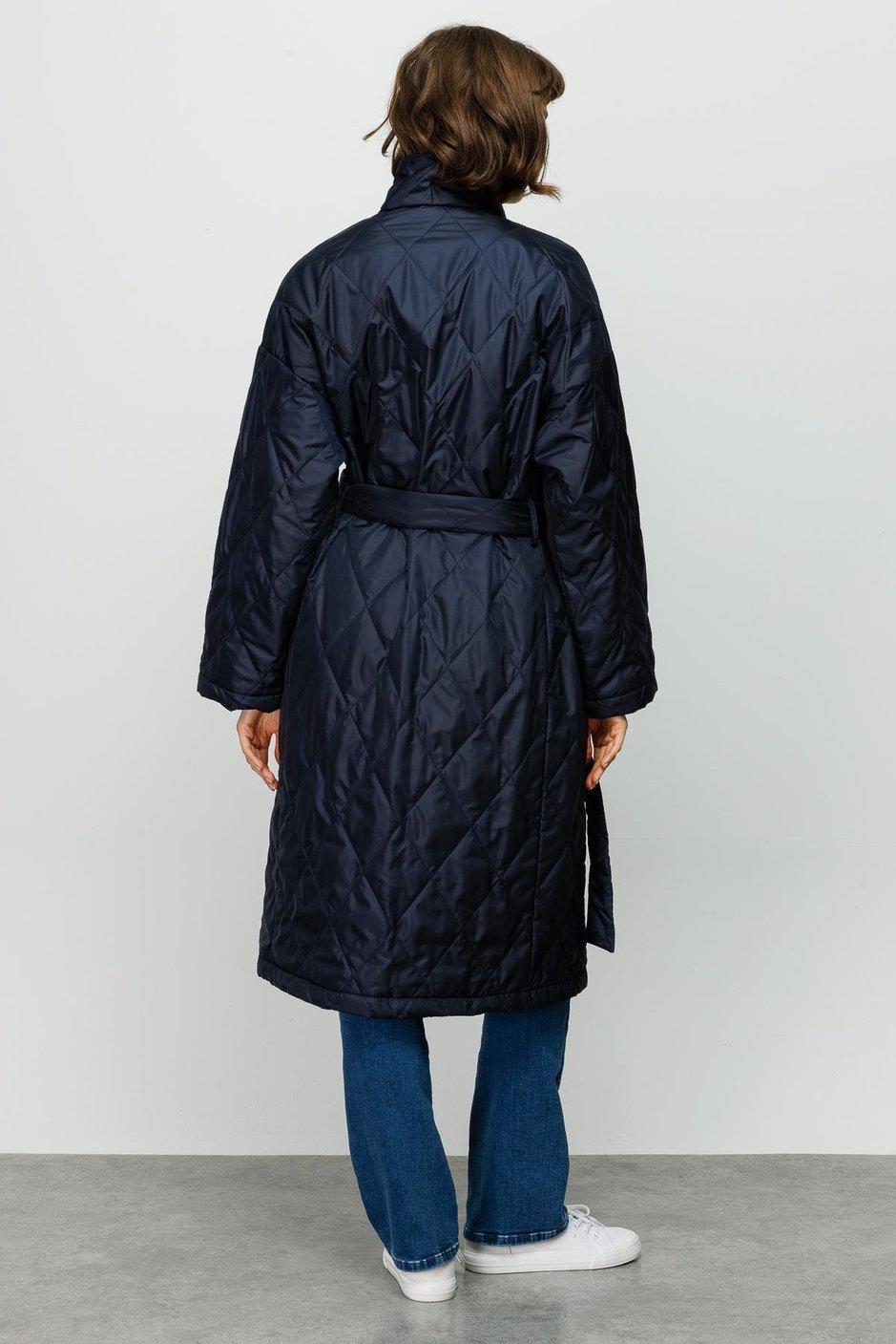 MİCCA Micca 231575M Twill Kapitone - Lacivert  Kaban & Mont 