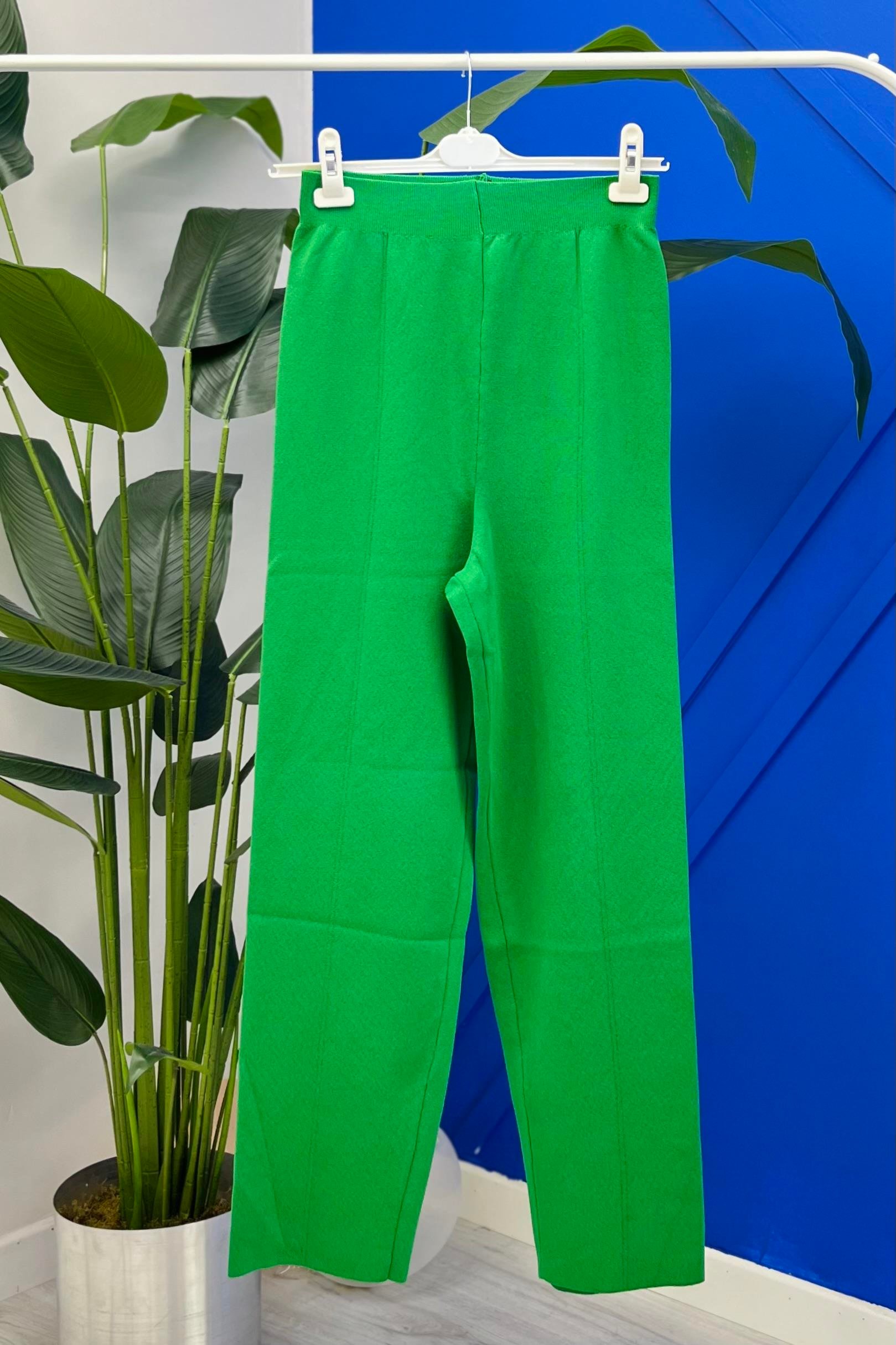 MİSSEMRAMİSS Missemramiss 4159 Elegante Pamuklu Triko Pantolon - Benetton  Pantolon