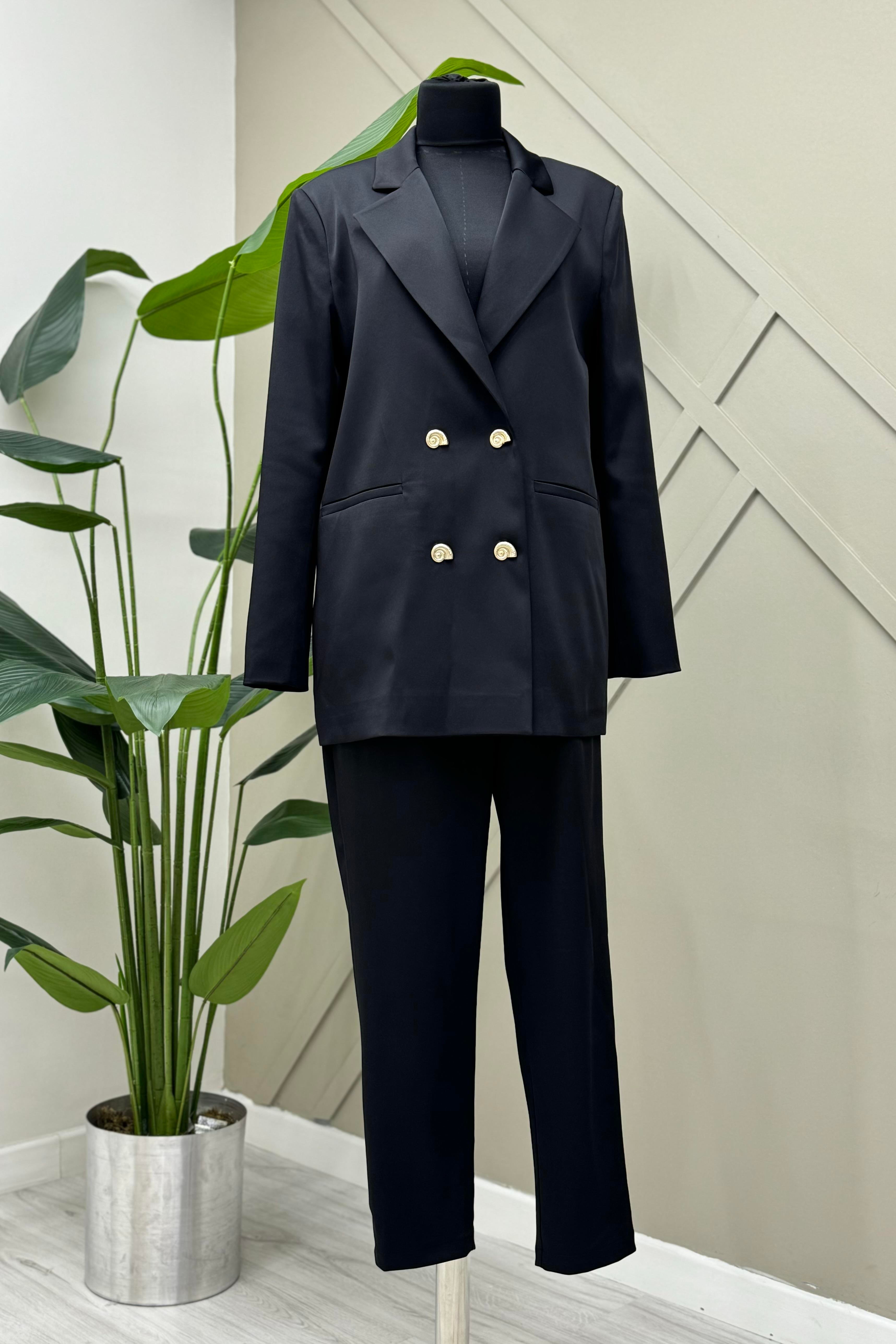 MİSSEMRAMİSS Missemramiss 4482 Blazer Takım - Siyah  Takım