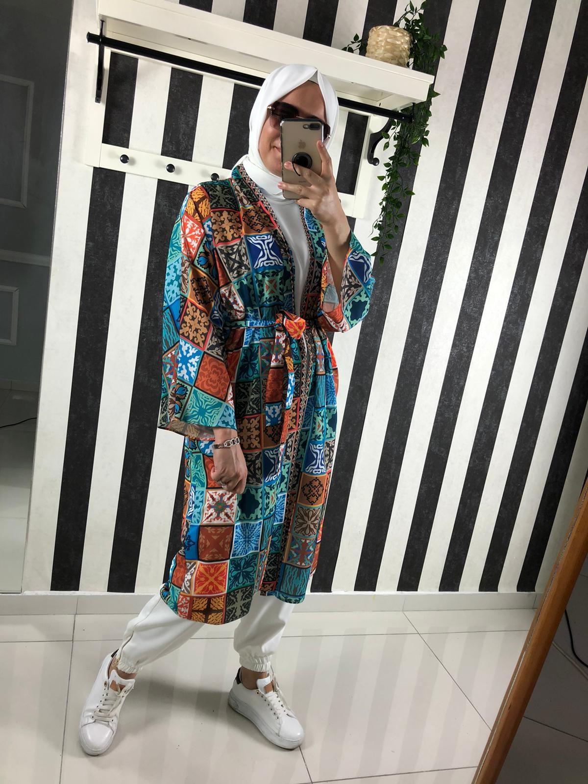 SOULLoreen Soul 20295 Kimono - Yeşil
