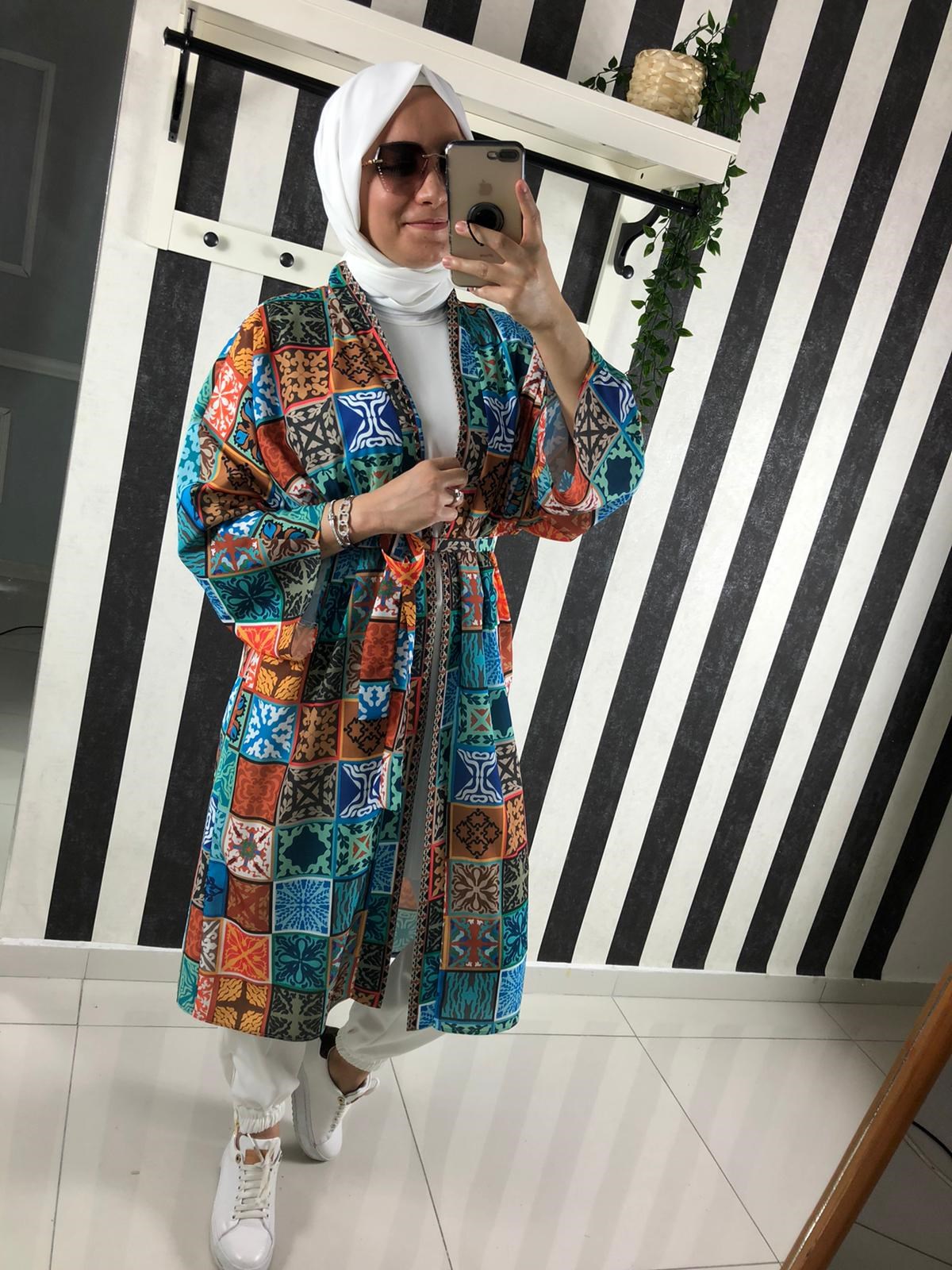 SOULLoreen Soul 20295 Kimono - Yeşil