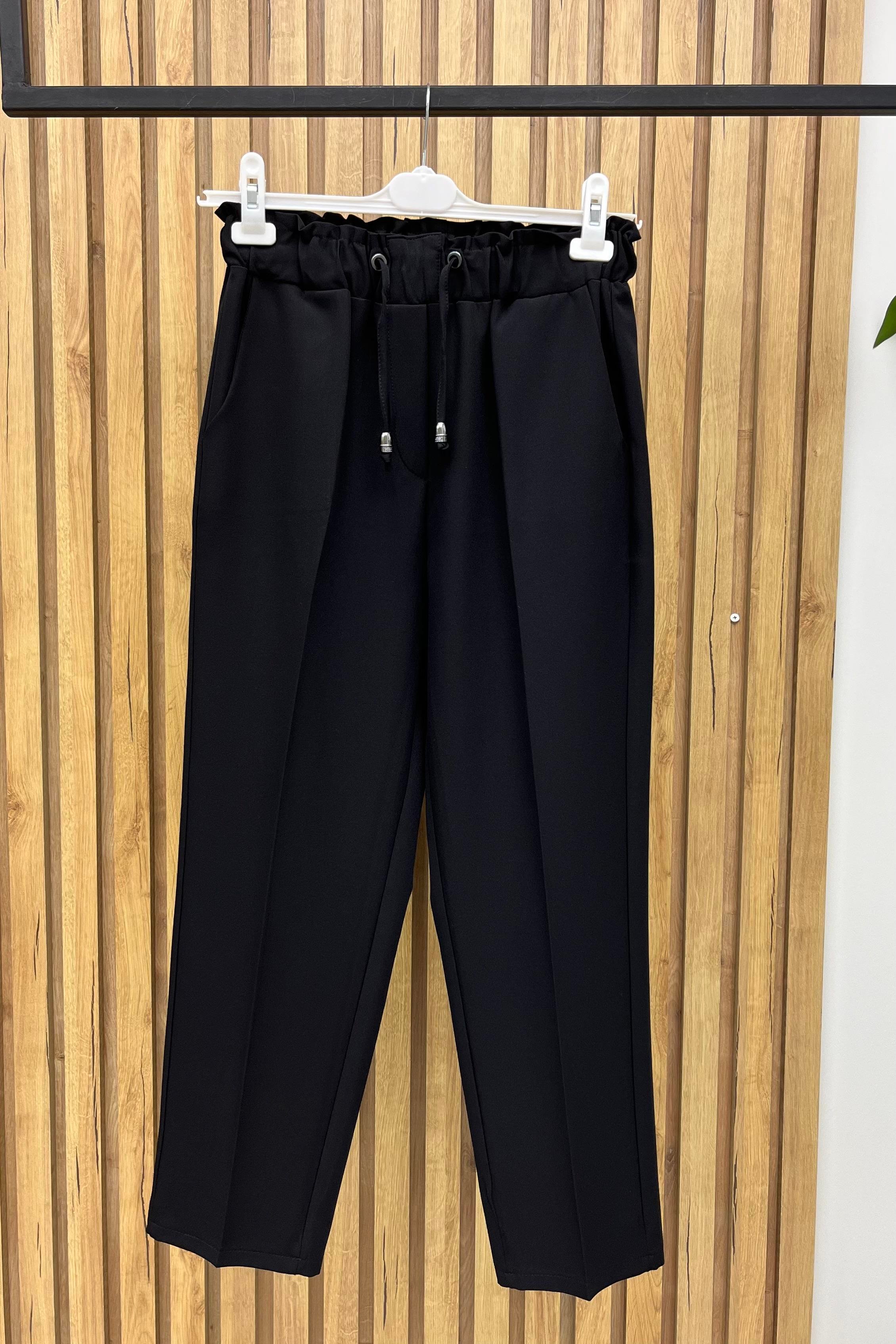 TRİ PEN Spor Double Lastikli Pantolon 1314 - Siyah  Pantolon