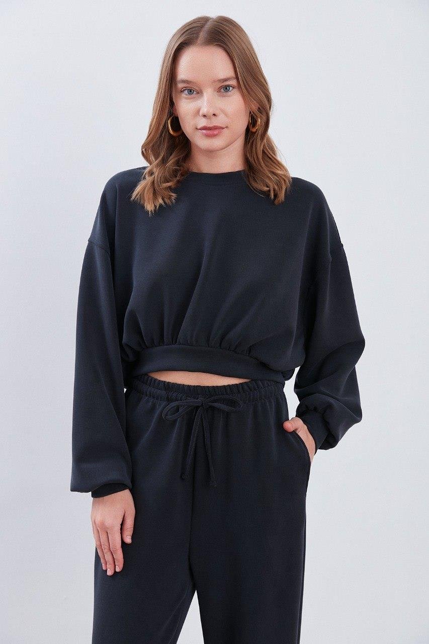 FAST PERRY Sweat Pantolonlu Takım 50915 - Lacivert  Takım 