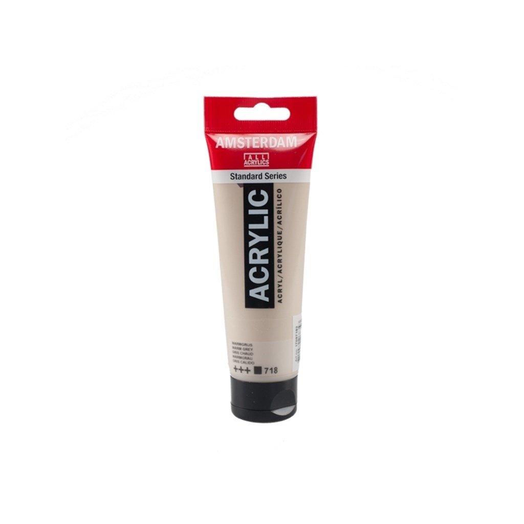 Talens Amsterdam Akrilik Boya 120 ml 718 WARM GREY