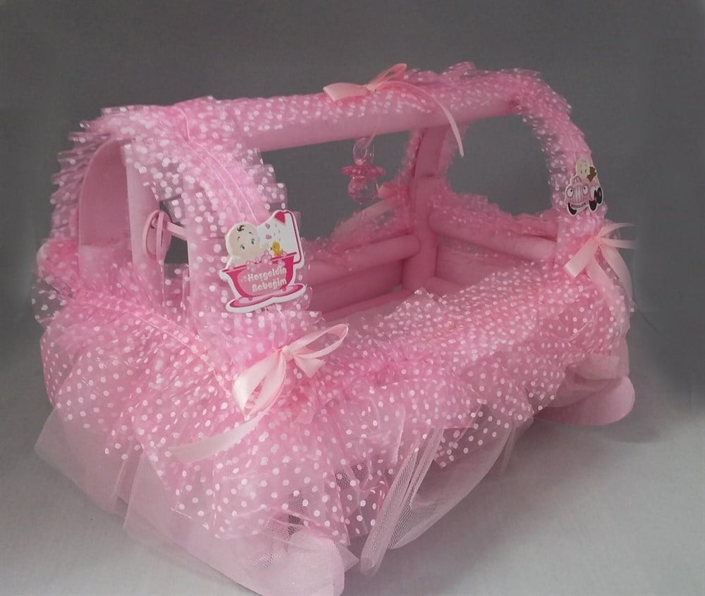 Sallanan Beşik Şeklinde Sepet