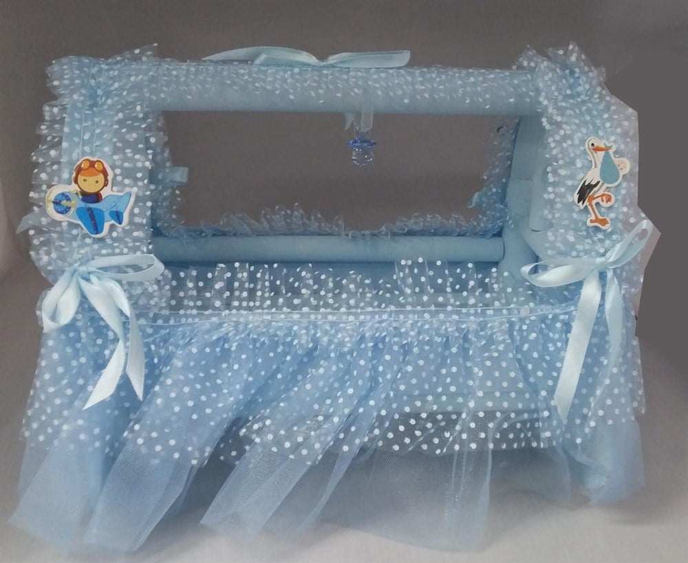 Sallanan Beşik Şeklinde Sepet