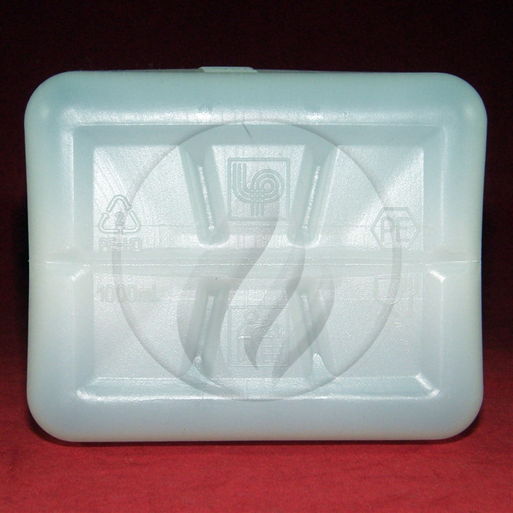 LP Italiana1 Litre HDPE Şişe, Kare, Taksimatlı, Contalı KapakAKTKare1Lt