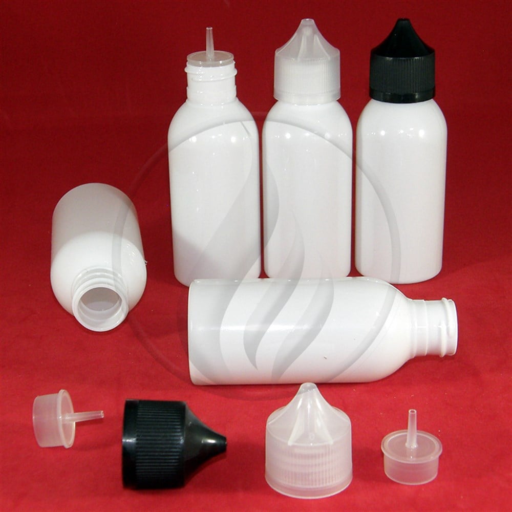 PET100 ml Beyaz, İnce Damlalıklı, Bastır Çevir Kapaklı Pet Gorilla ŞişePetB100G