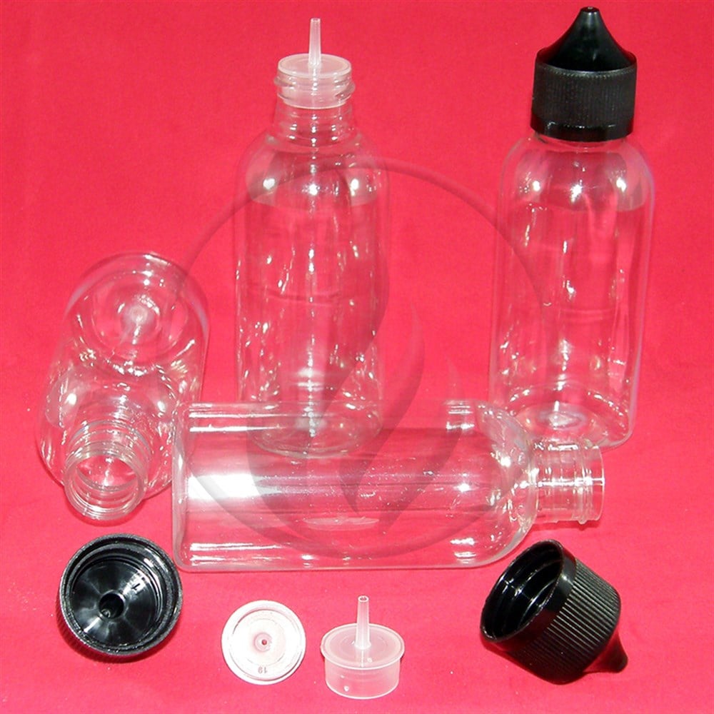 150 ml Şeffaf, İnce Damlalıklı, Bastır Çevir Kapaklı Pet Gorilla Şişe
