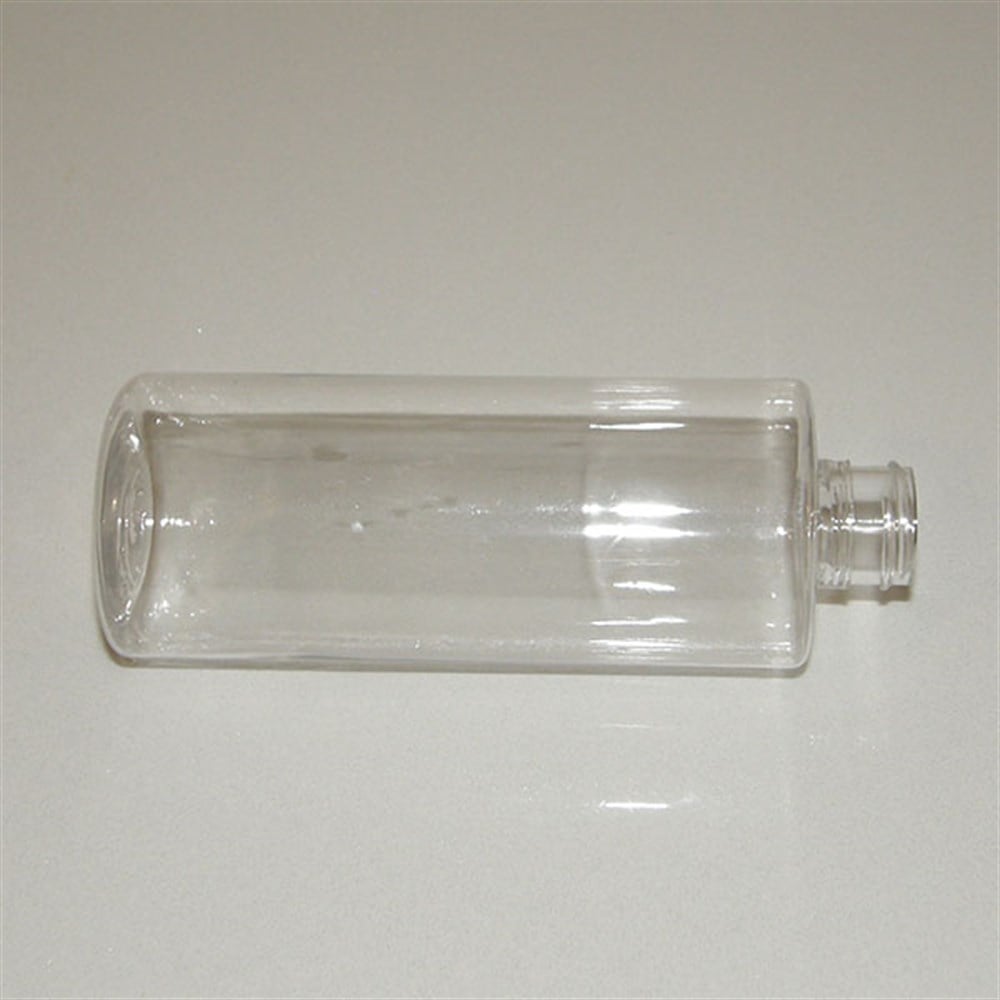 250 ml Şeffaf, Asansör Kapaklı, Kapak Ucundan Damlalıklı, İnce Ağızlı, Sıkılabilir PET Şişe