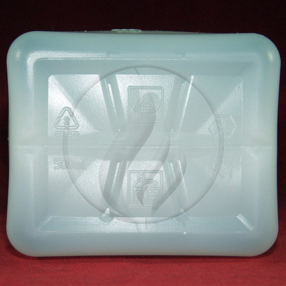 LP Italiana500 ml HDPE Şişe, Dikdörtgen Tabanlı, Taksimatlı, Contalı KapakAKTKare500