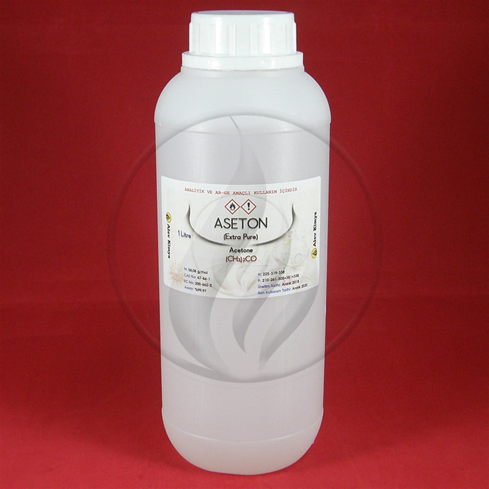 Alev KimyaAseton Skbn - Extra Purified [67-64-1] 1 LtAKAN