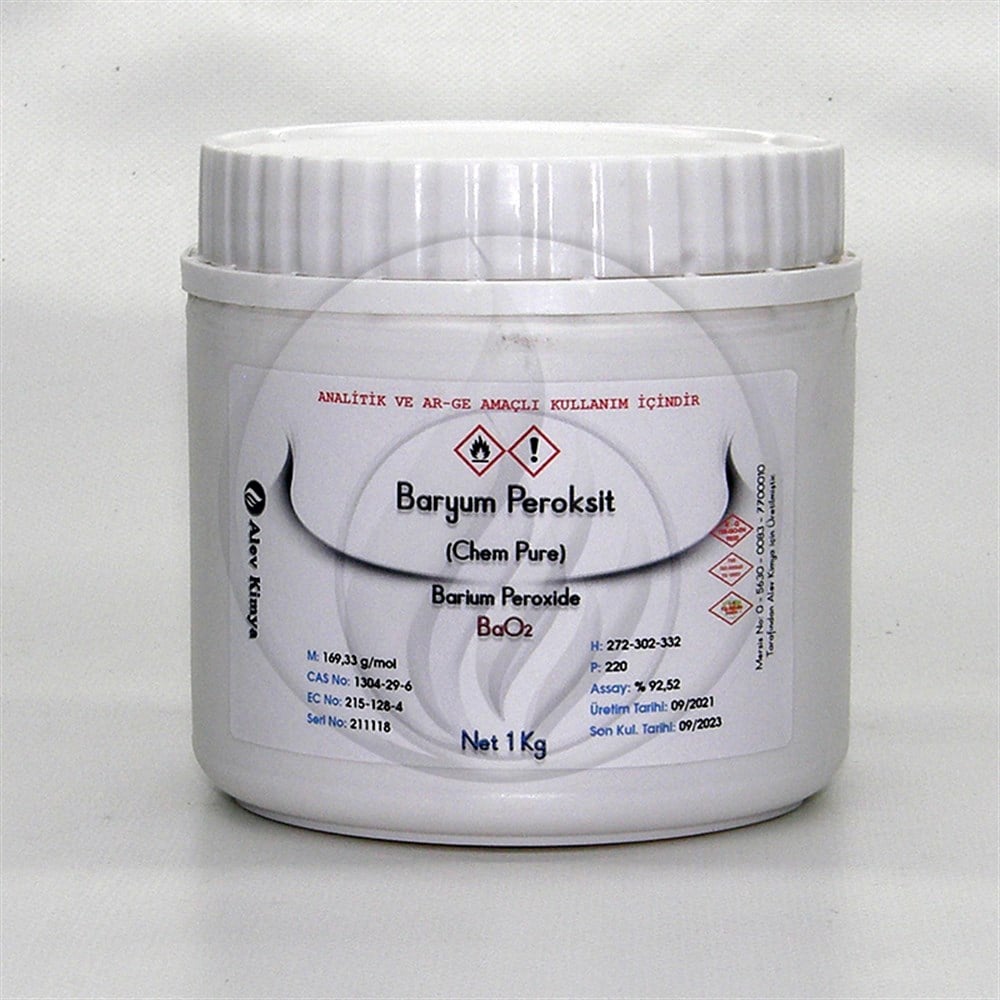 Alev KimyaBaryum Peroksit [1304-29-6]AKBRMP