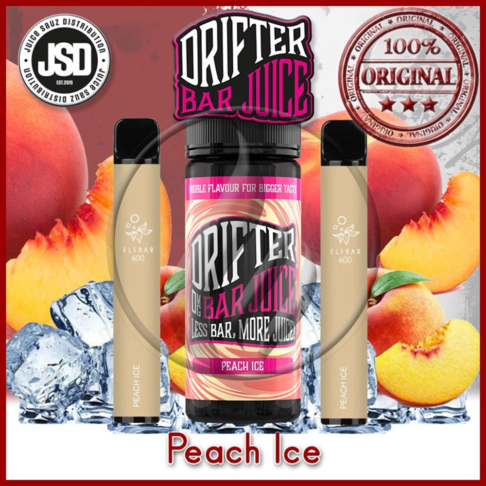 Vampire VapeDrifter Bar - Peach IceJSD - Peach Ice 10 ml