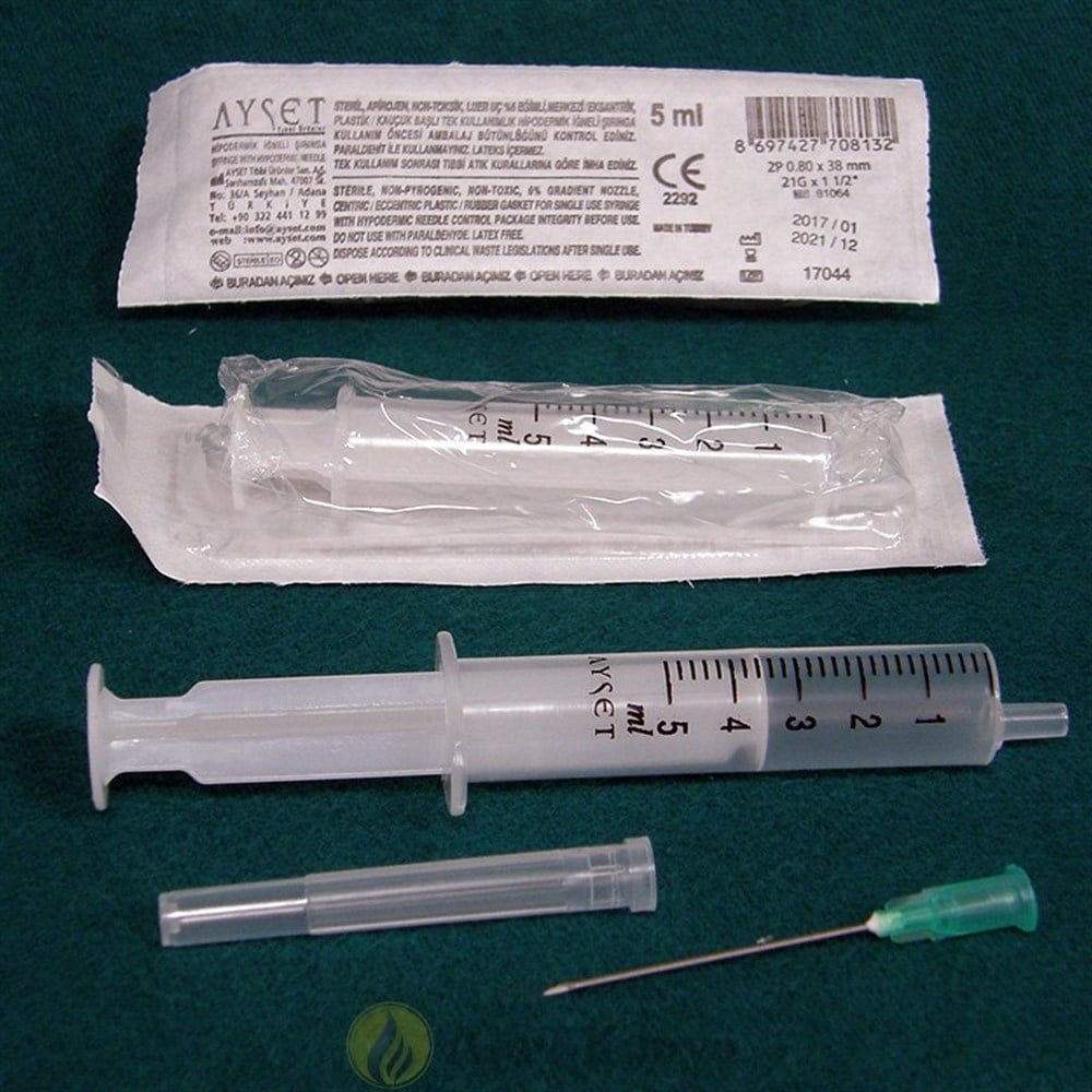 Enjektör 5ml Ayset