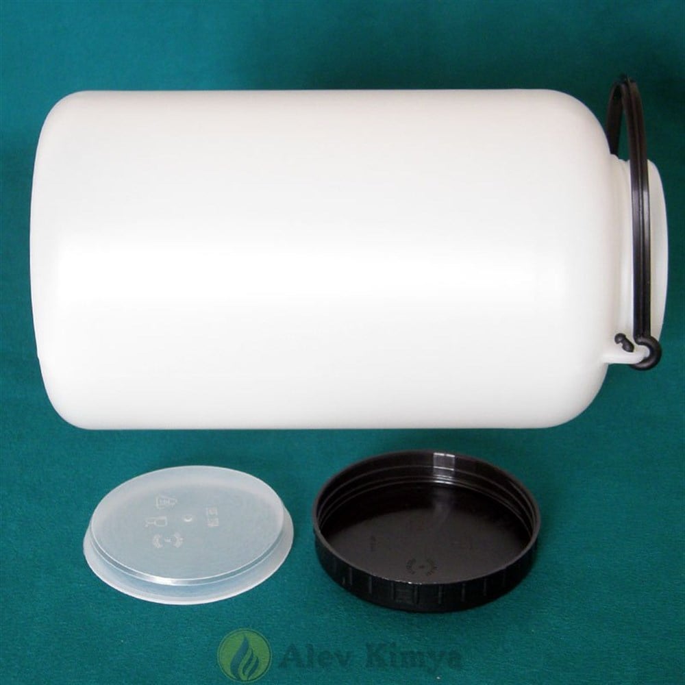 HDPE Bidon, Geniş Boyunlu, 5 Lt.
