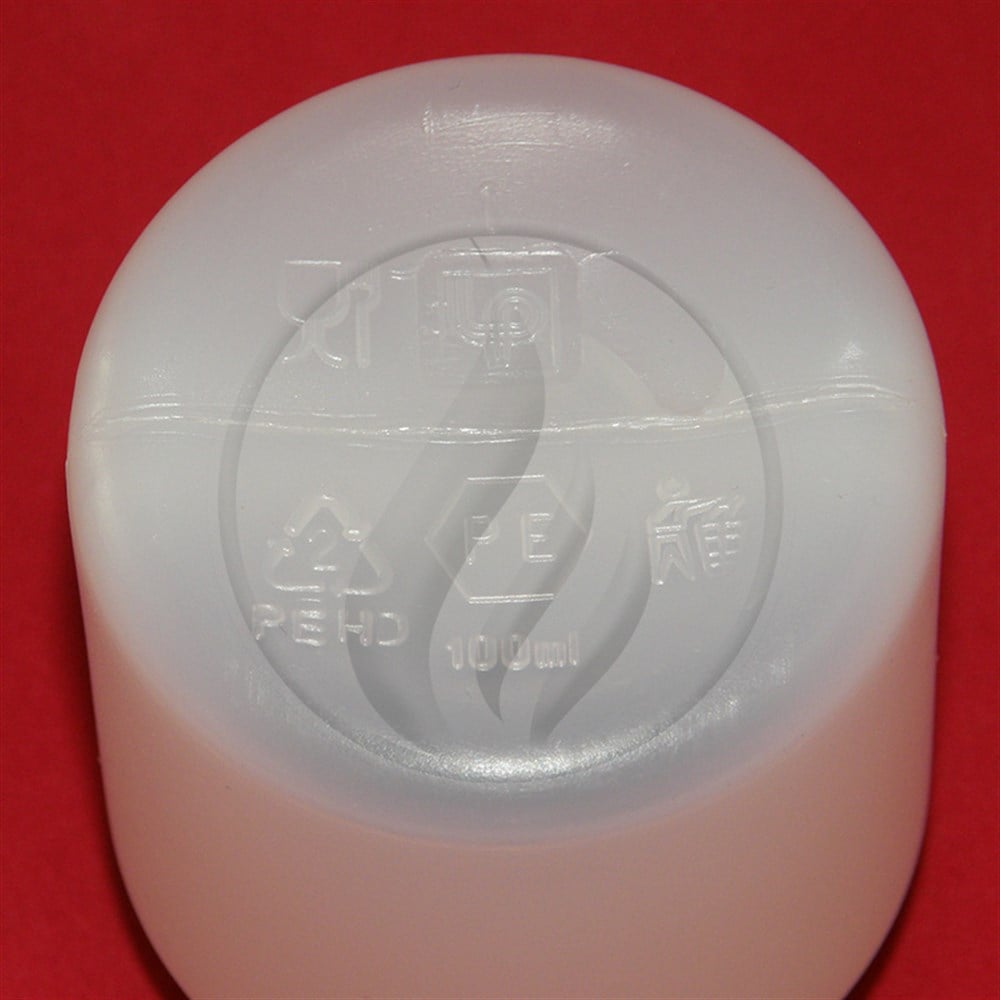 HDPE Kavanoz, Kapaklı, 100 ml