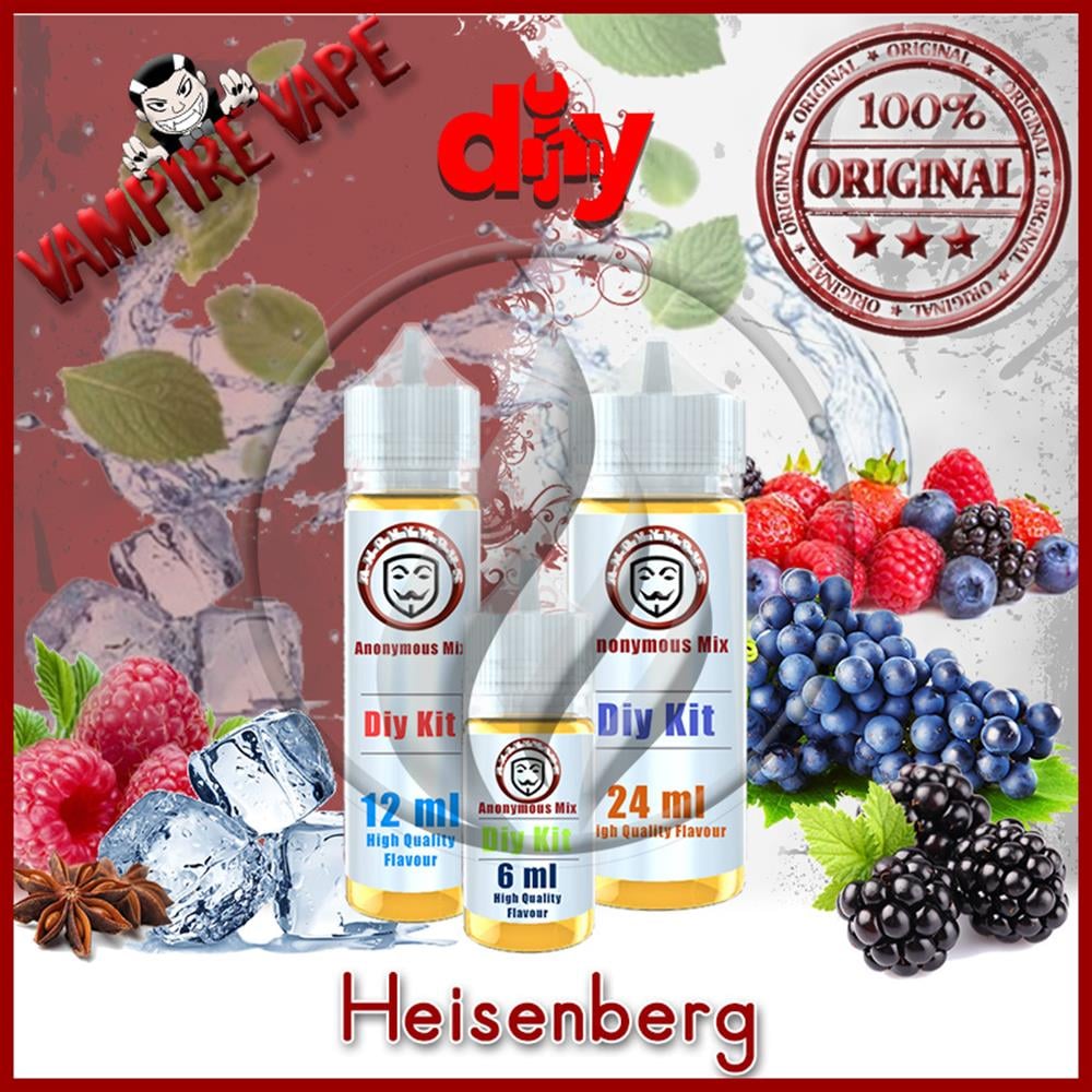 Vampire VapeHeisenberg  Diy Kit - Vampire VapeVV-Heisenberg Diy Kit 6 ml
