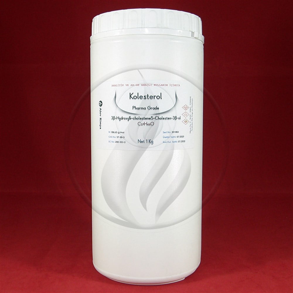 Alev KimyaKolesterol Usp/Uf - Pharma Grade [57-88-5]AKHDL1PG