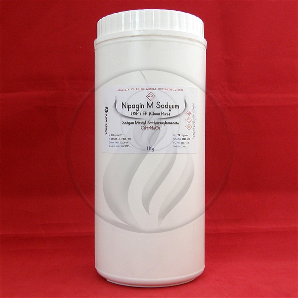 Alev KimyaNipagin M Sodyum (Sodyum Methyl 4-Hydroxybenzoate) - USP/EP [5026-62-0]AKNGS