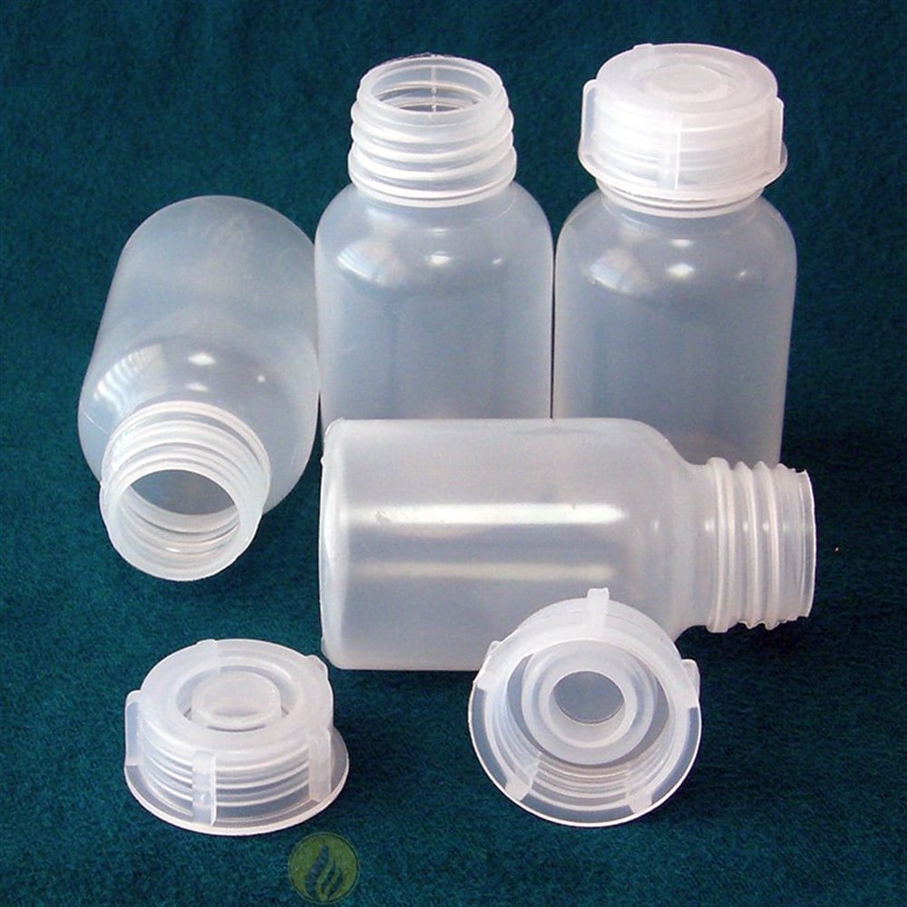 PP Şişe, Sızdırmaz Kapak, Geniş Boyunlu, 100 ml