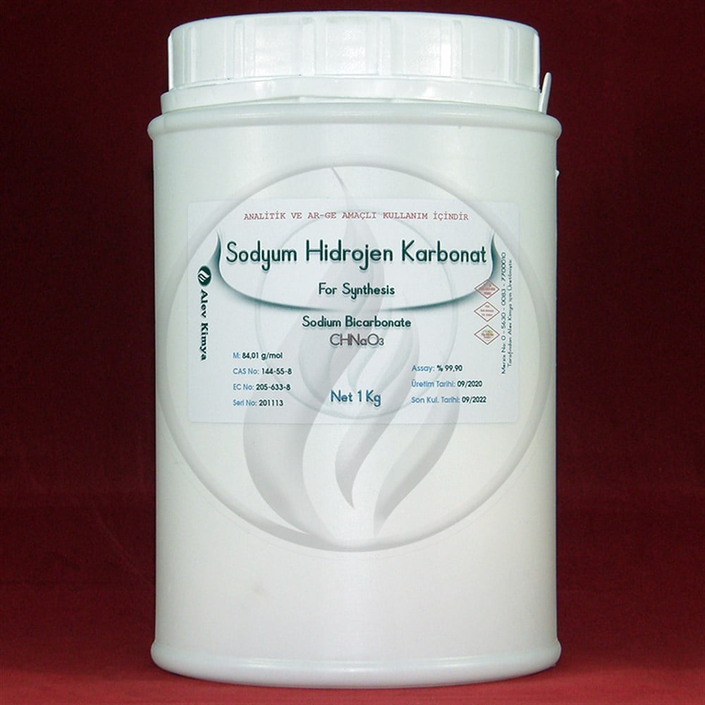 Alev KimyaSodyum Hidrojen Karbonat (Sodyum Bikarbonat ) For Synthesis [144-55-8]AKSHKFS