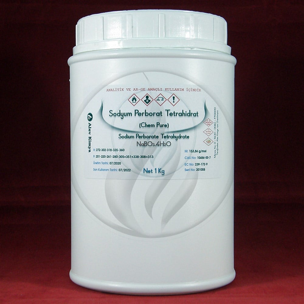 Alev KimyaSodyum Perborat Tetrahidrat 4H2O [10486-00-7]AKSP