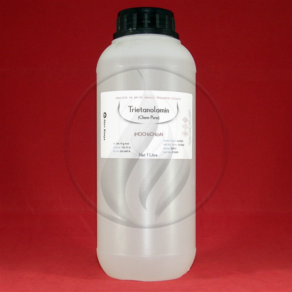 Alev KimyaTrietanolamin % 85 (T.E.A.) Pharma Grade [102-71-6]AKTEACP